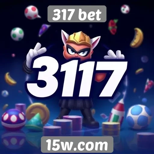 Diversidade de jogos disponíveis na plataforma 317 bet